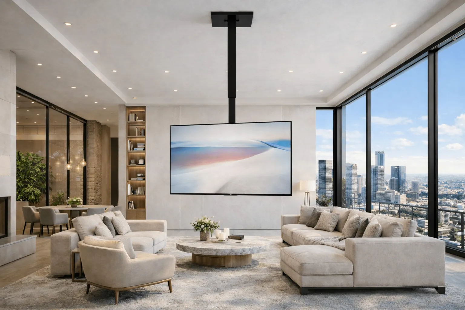 The Matrix TV Lift Installation